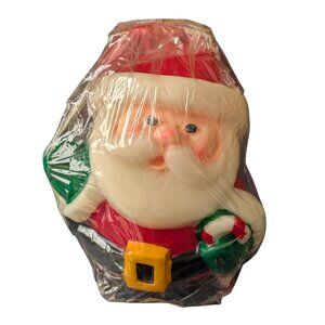 🎅 Vintage Carlton Cards Santa Candle (Sealed) – Made in Hong Kong 🎅